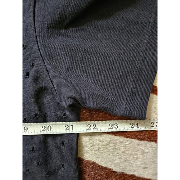 Purple Brand Heavy Jersey Distressed T-Shirt Logo SZ M - Picture 5 of 7